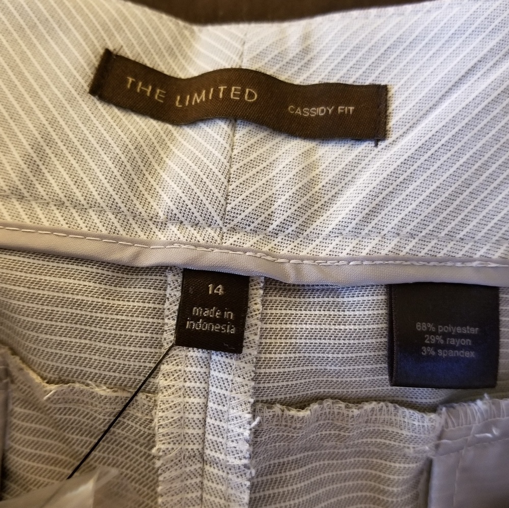 The Limited Cassidy Fit PinStriped Shorts. NWT